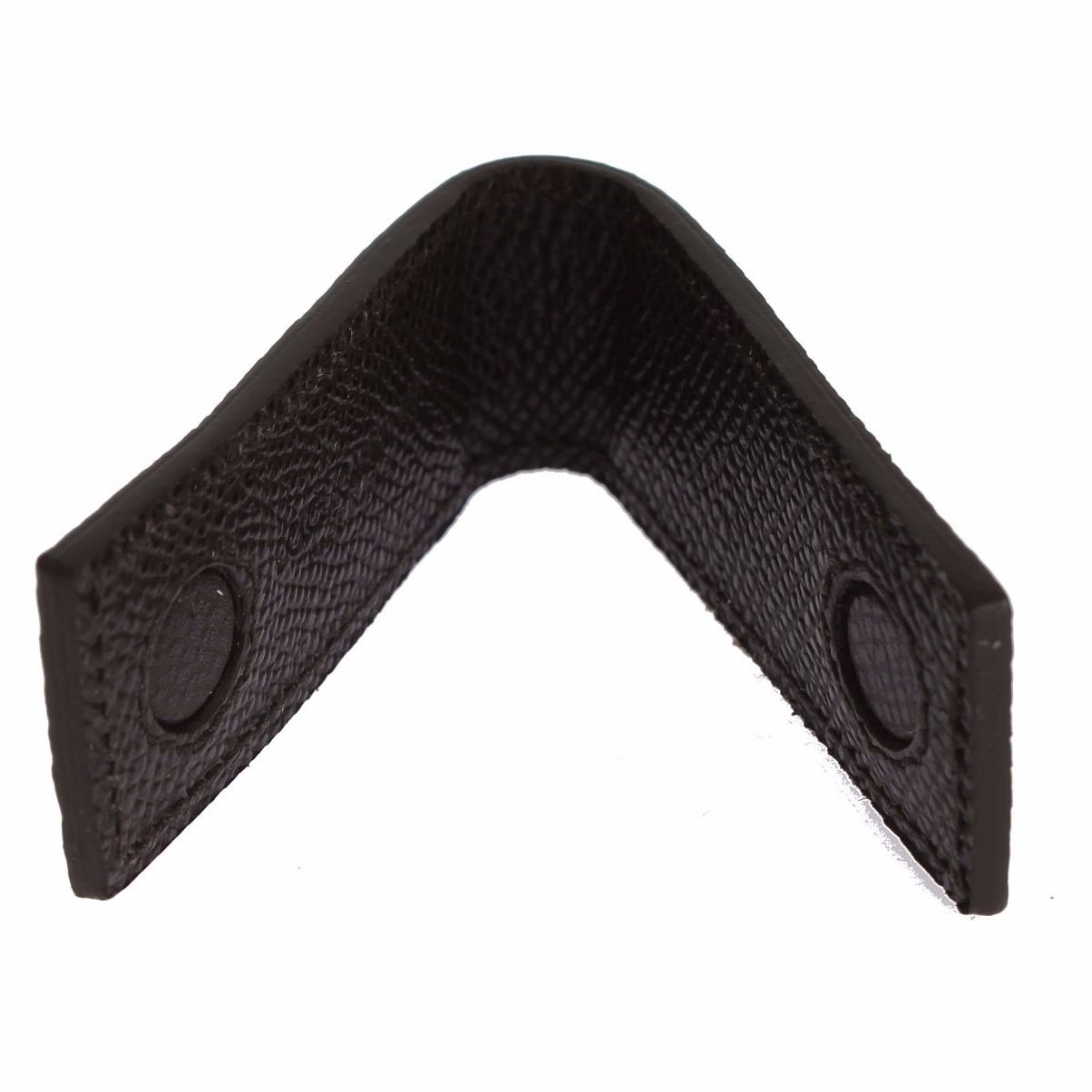 Dolce & Gabbana Brown Leather Magnet Mens Money Bar Clasp Money Cash Clip