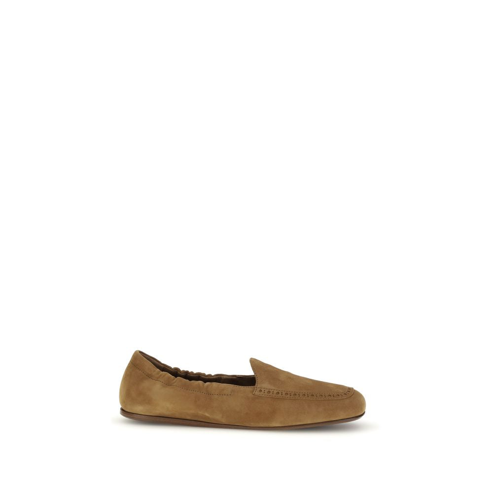 Church's Brown Calf Leather Bos Taurus Slip-On Loafers