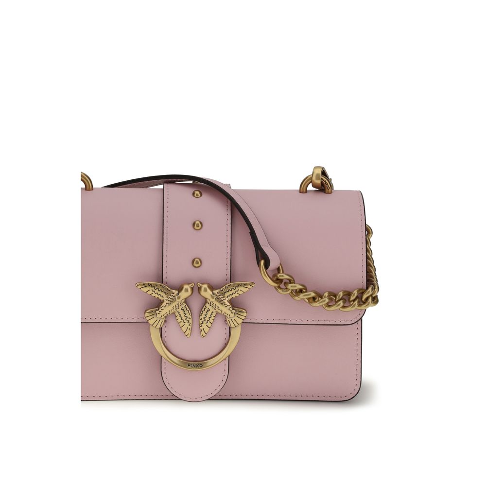 PINKO Multicolor Calf Leather Bos Taurus Shoulder Bag