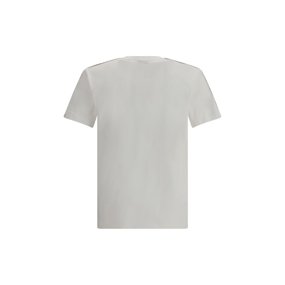 Burberry White Cotton T-Shirt
