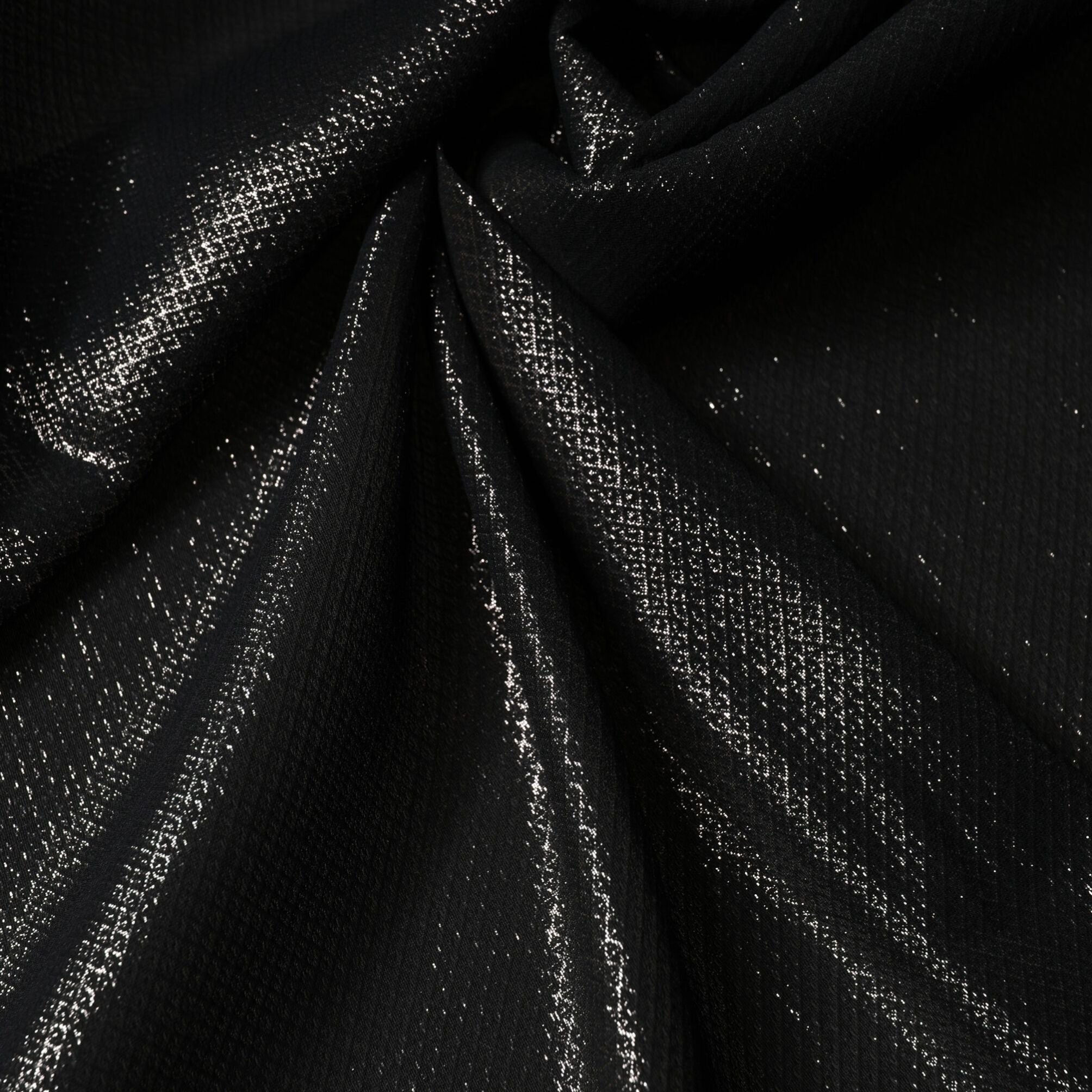 Dolce & Gabbana Black Silk Square Wrap Shawl Foulard 122cm x 120cm  Scarf
