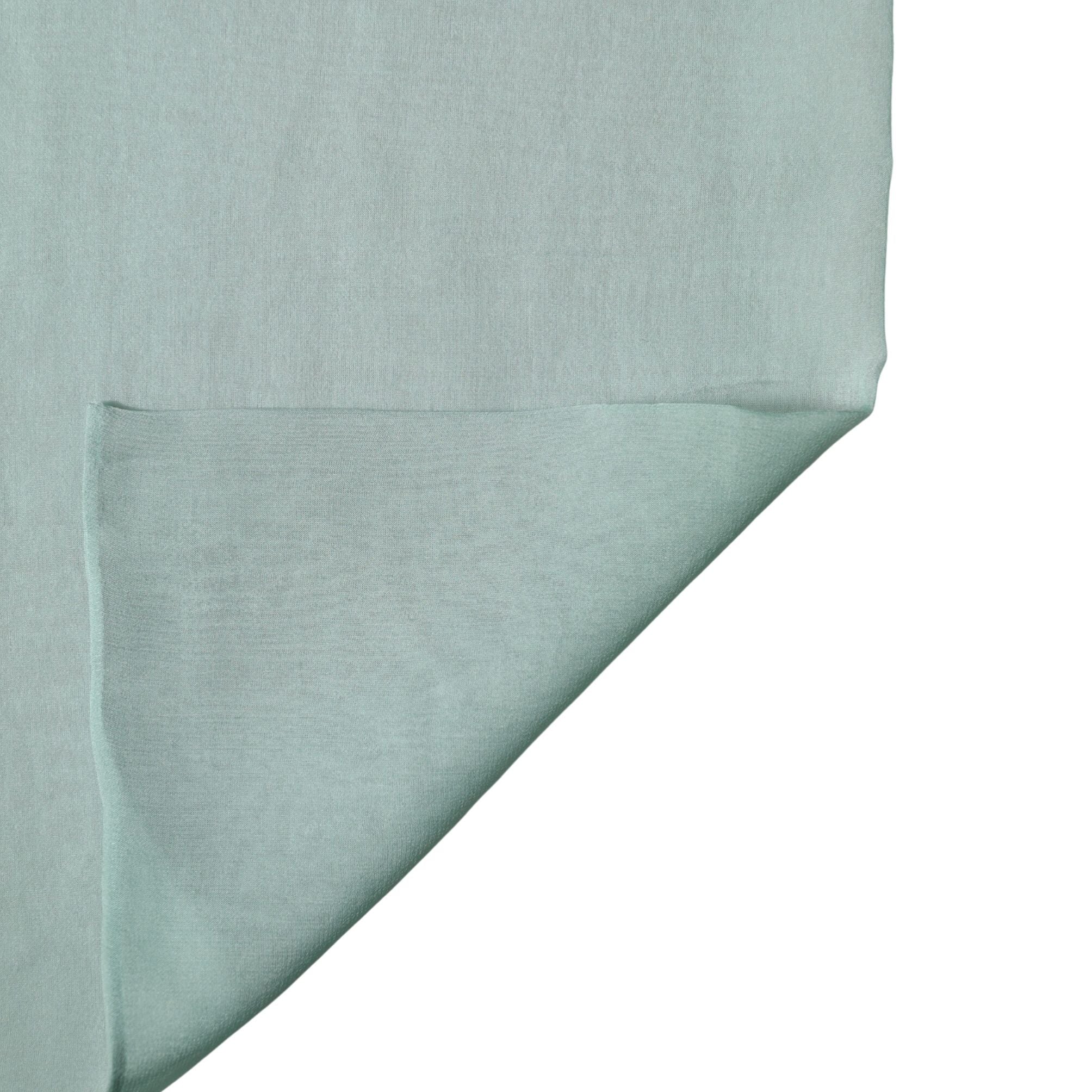 Dolce & Gabbana Teal Silk Sash Wrap Foulard Stole 292cm x 19cm Scarf
