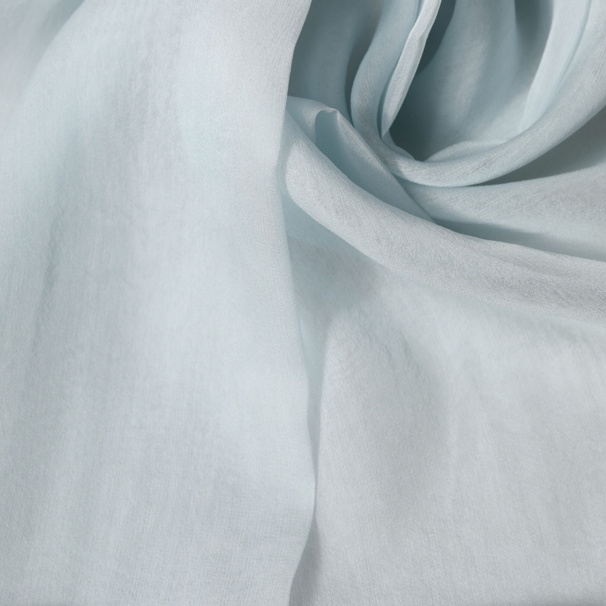 Dolce & Gabbana Light Blue Silk Sash Wrap Foulard 294.5cm x 19cm Scarf