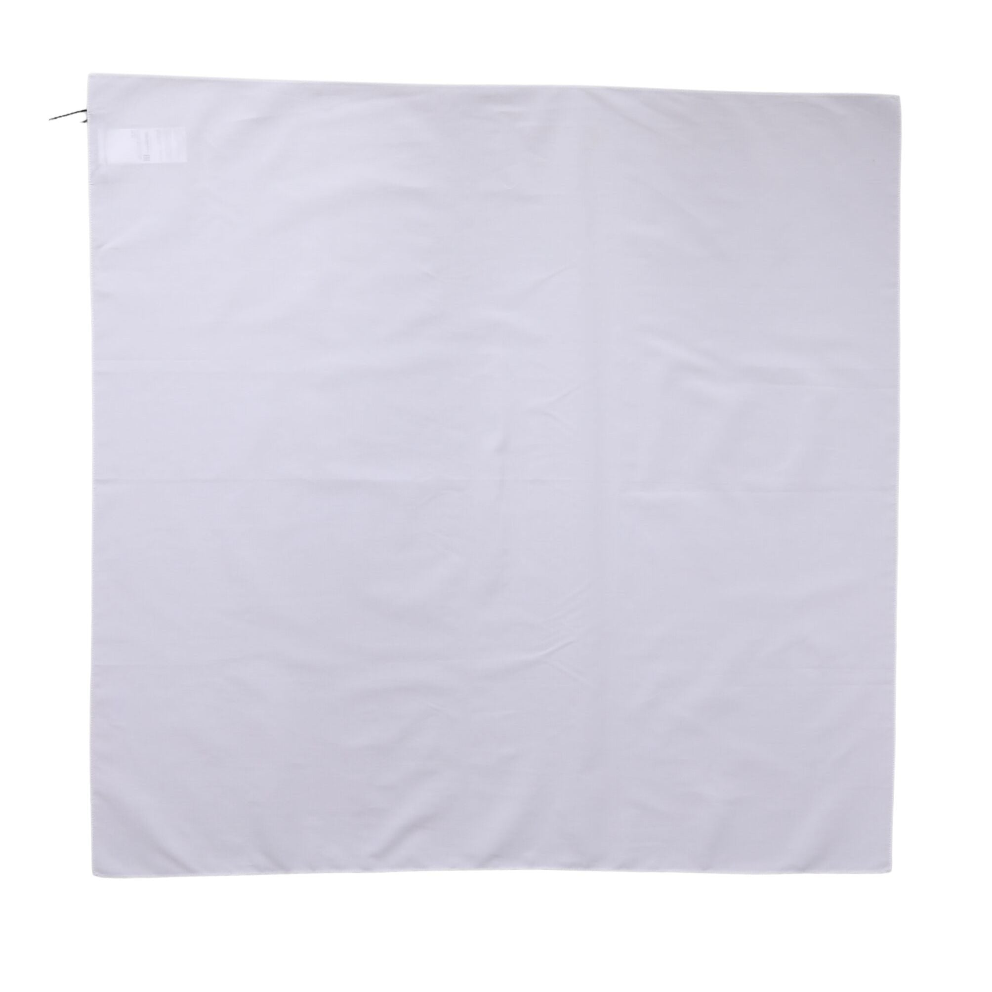 Dolce & Gabbana White Cotton Wrap Square Shawl Stole 71cm x 70cm  Scarf