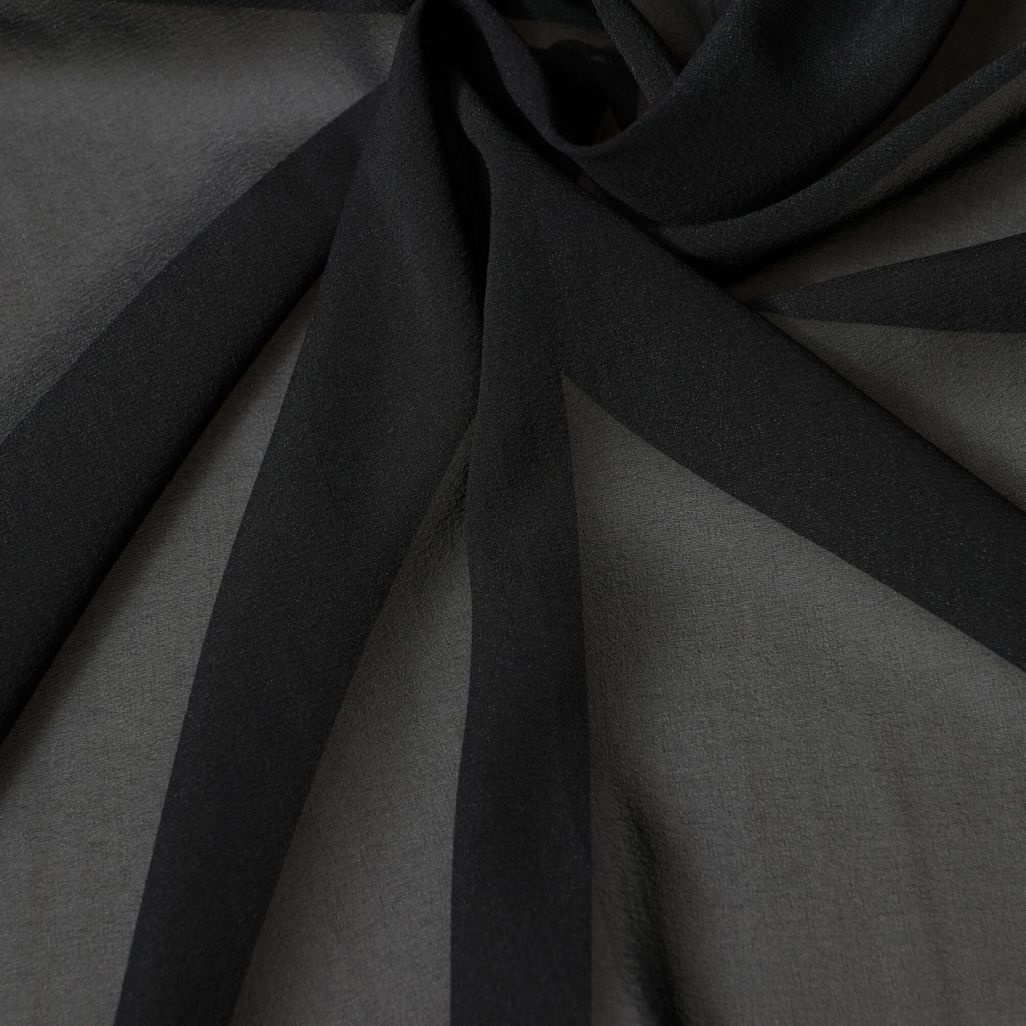 Dolce & Gabbana Black Silk Neck Wrap Shawl Stole 200cm x 64cm  Scarf