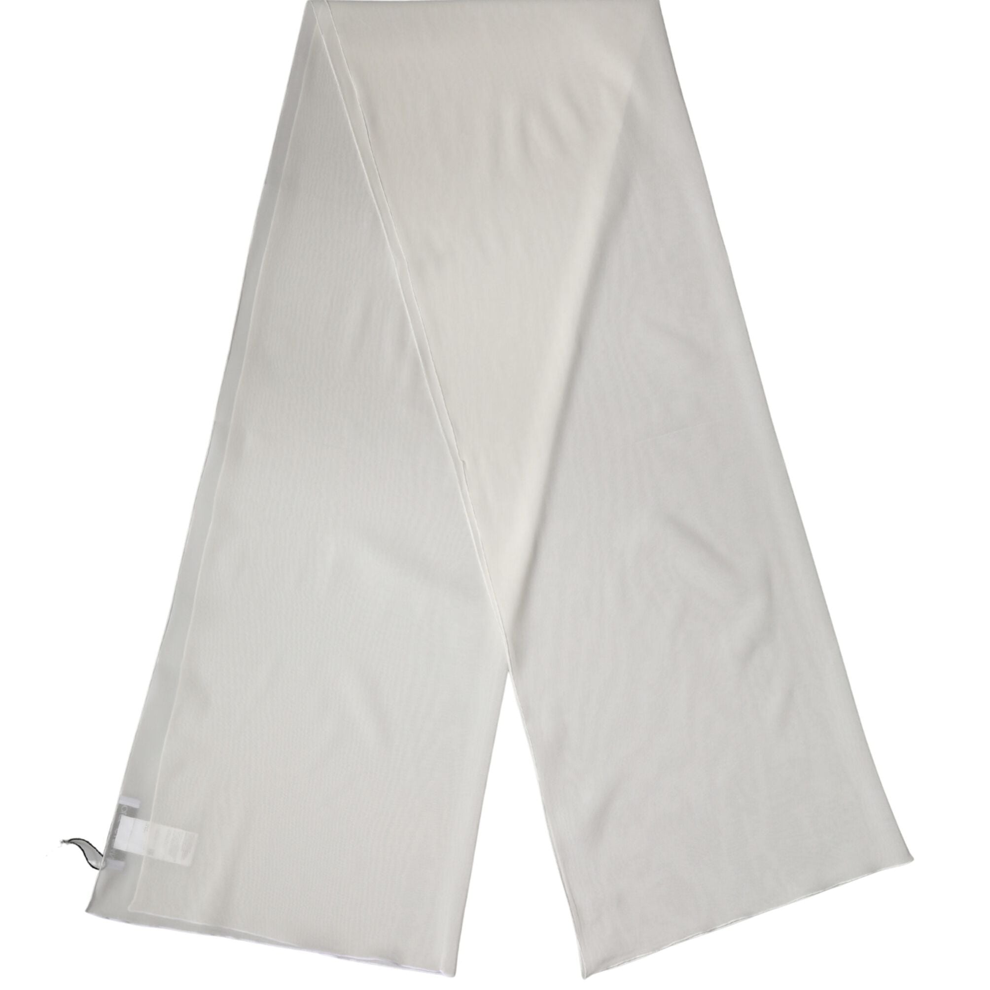 Dolce & Gabbana Off White Silk Neck Wrap Shawl Stole 200cm x 64cm Scarf