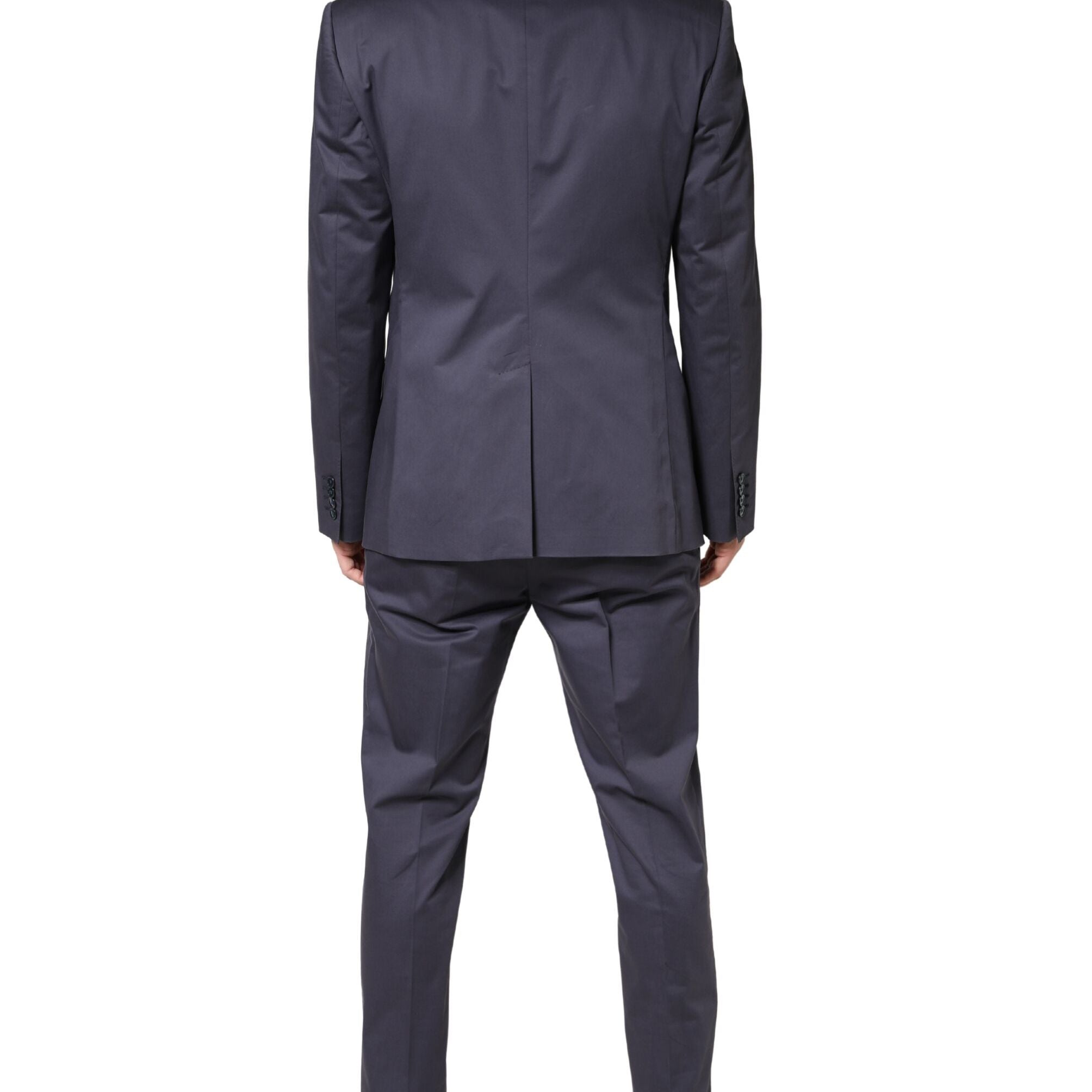 Dolce & Gabbana Blue Single Breasted MARTINI 2 Piece Suit