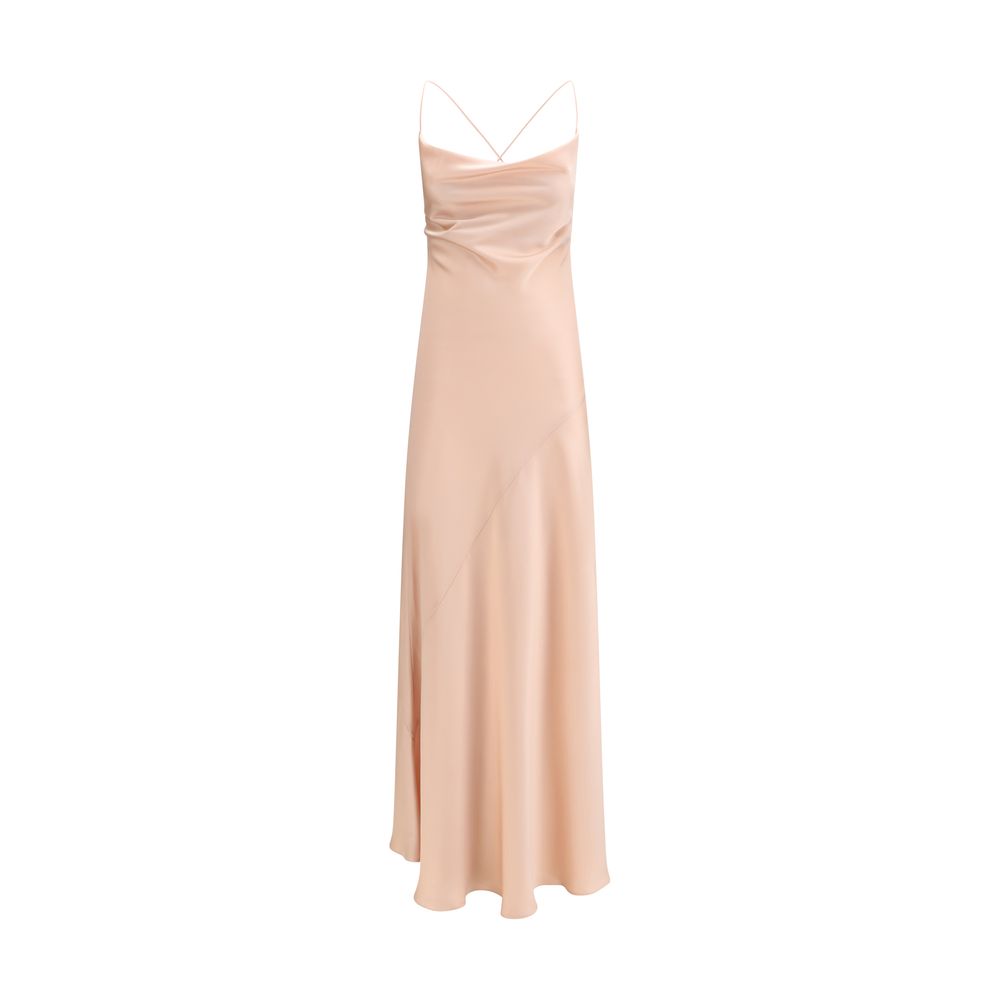 PINKO Multicolor Marabou Casual Dress