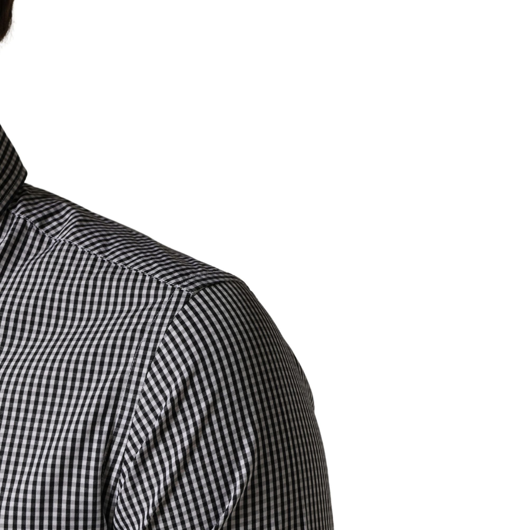 Paul & Shark Gray Cotton Long Sleeves Button Down Dress Shirt