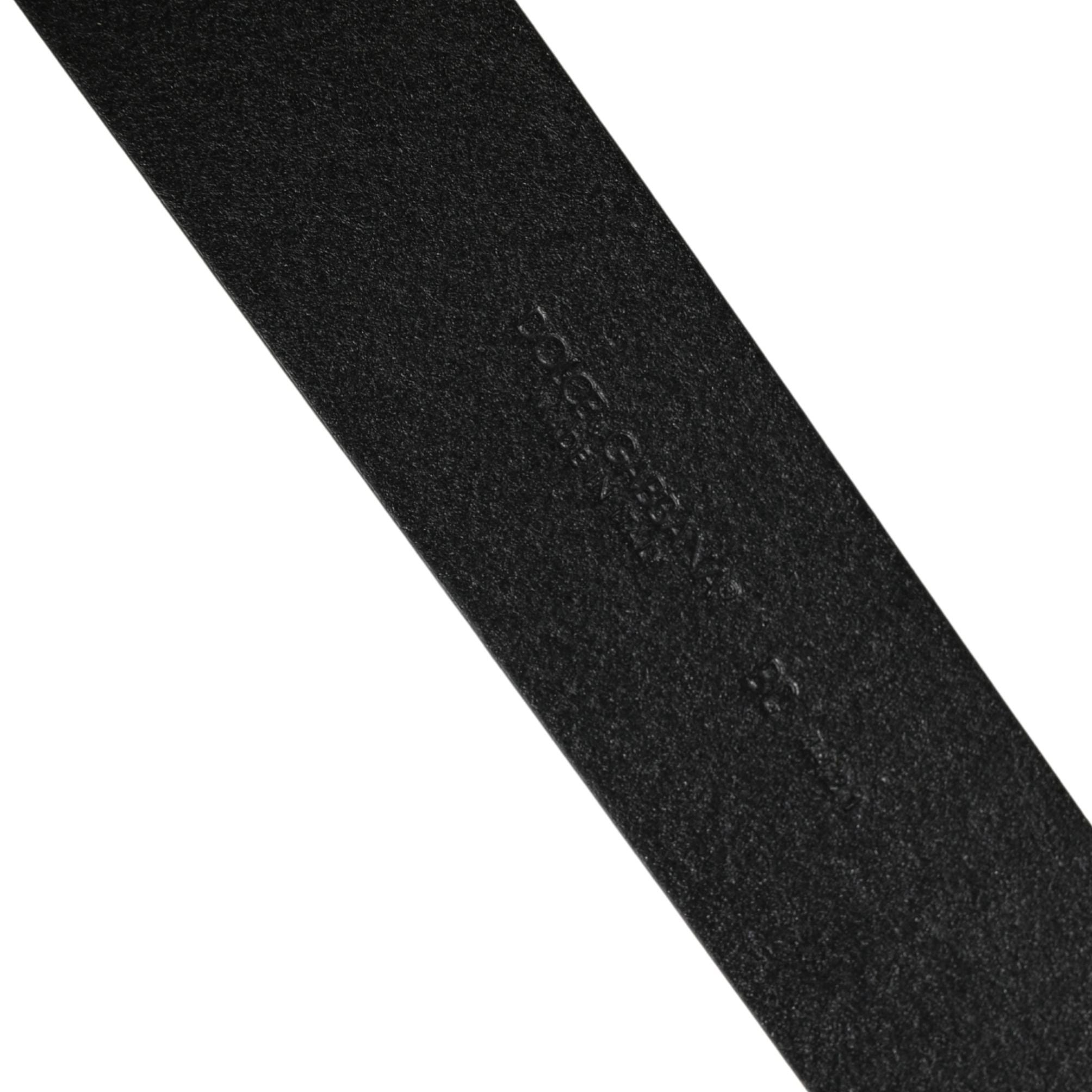 Dolce & Gabbana Men Black Classic Leather Metal Buckle Belt