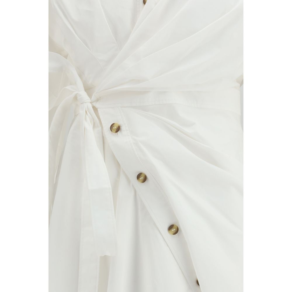 Zimmermann White Cotton Casual Dress