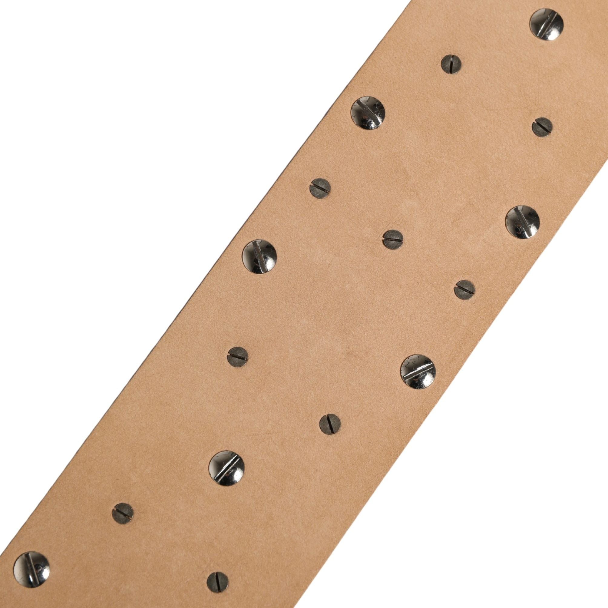 Dolce & Gabbana Silver Leather Crystal Metal Buckle Belt