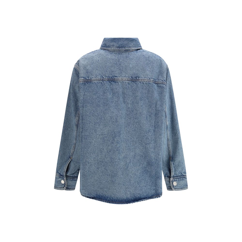 Ami Paris Blue Denim Shirt