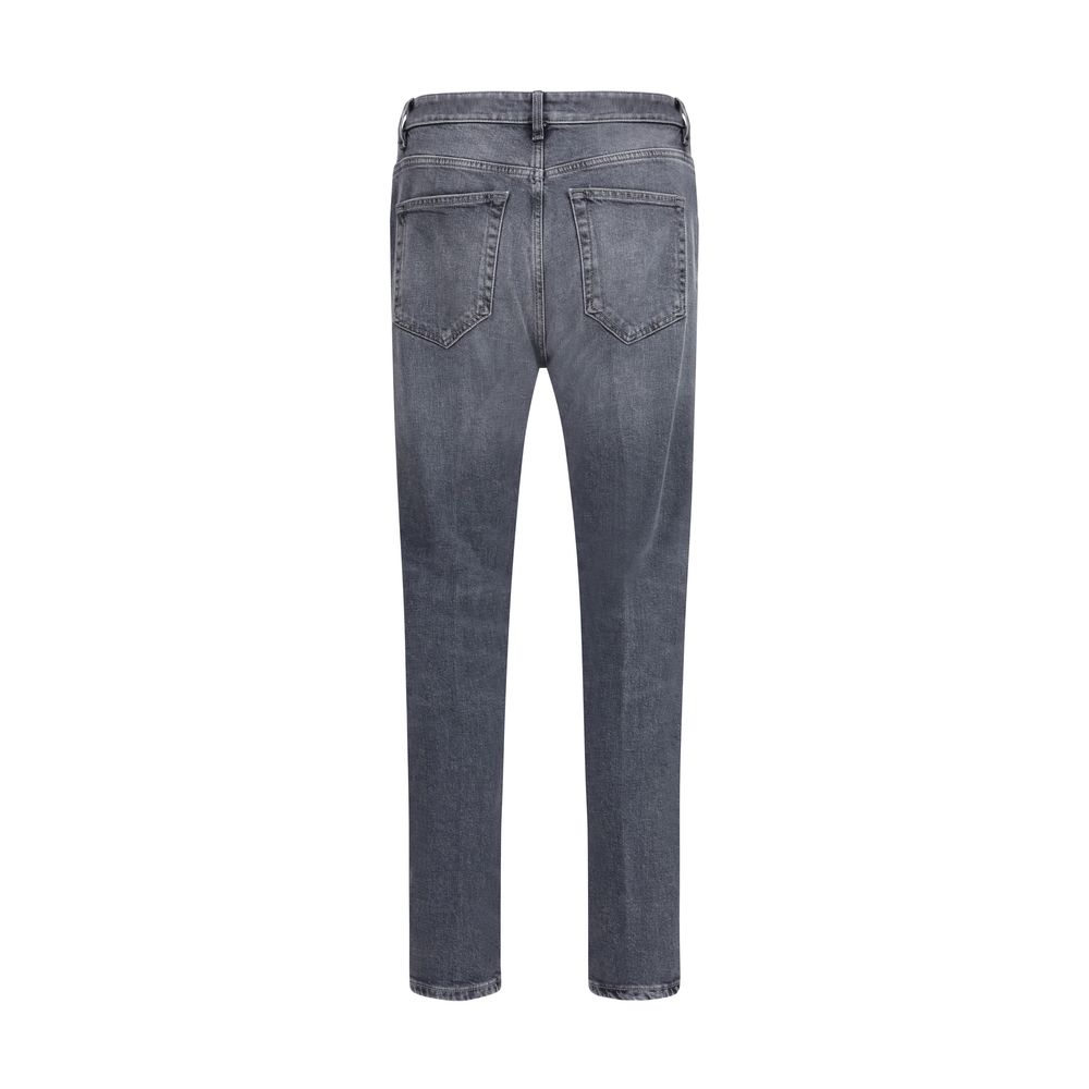 PT Torino Gray Cotton Jeans Denim