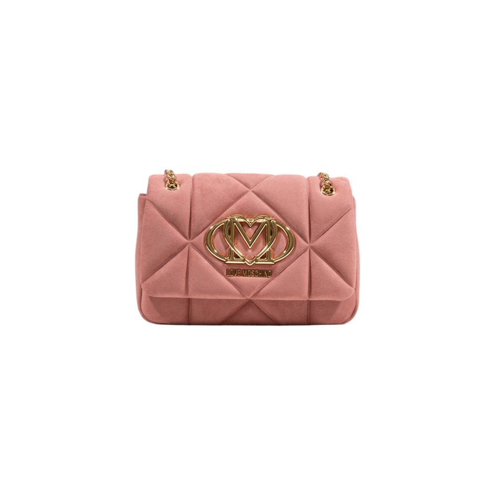 Love Moschino Pink Polyester Handbag