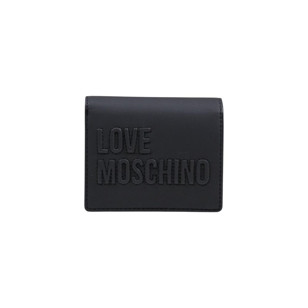 Love Moschino Black Polyethylene Wallet