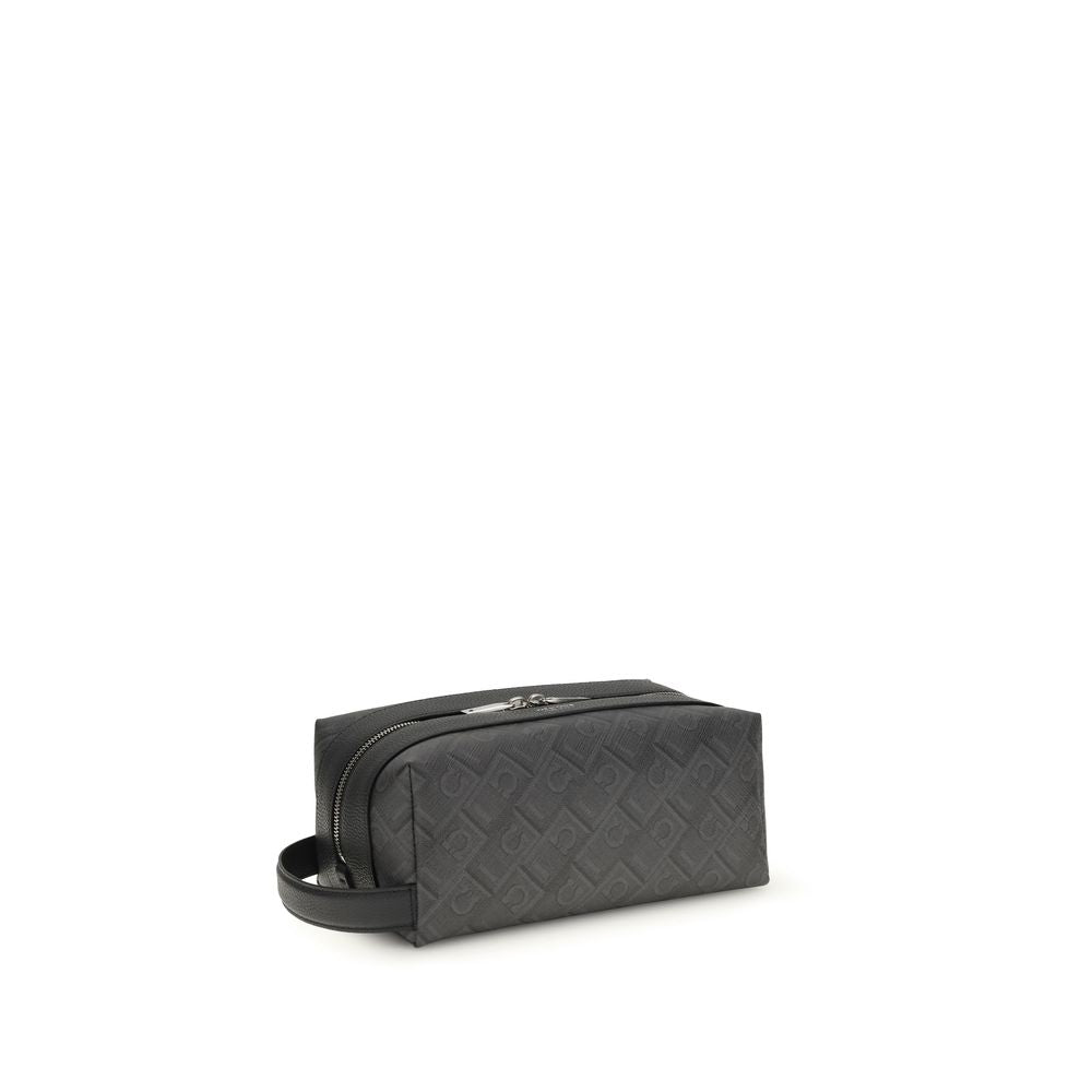 Ferragamo Black Calf Leather Bos Taurus Other Accessories
