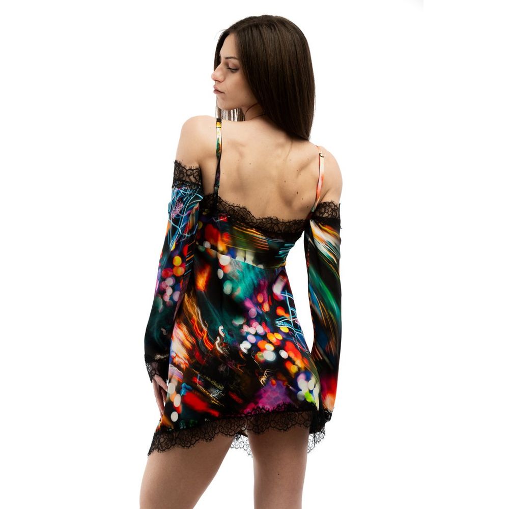 Moschino Multicolor Viscose Casual Dress