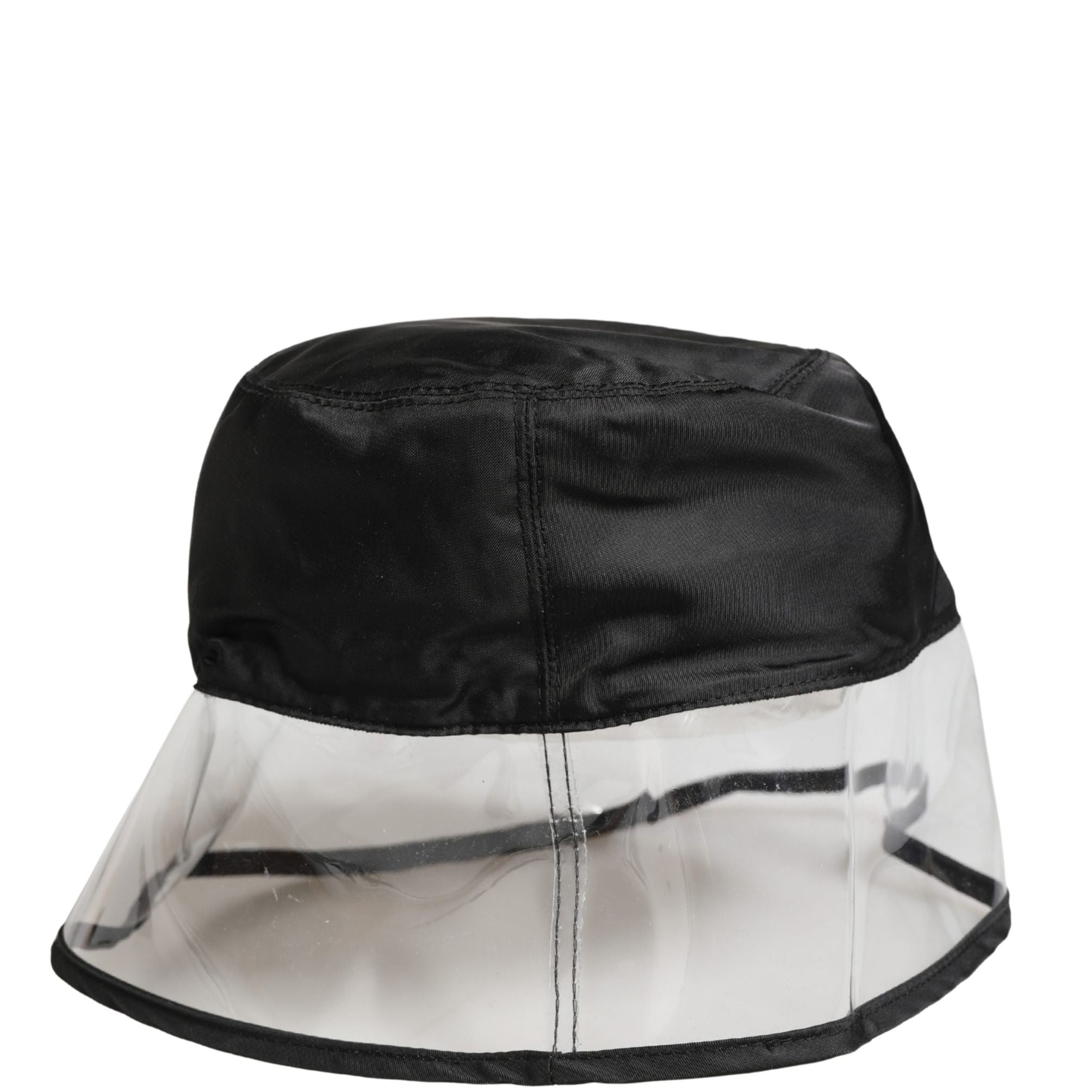 Dolce & Gabbana Men Black Plastic Fisherman Bucket Capello Hat