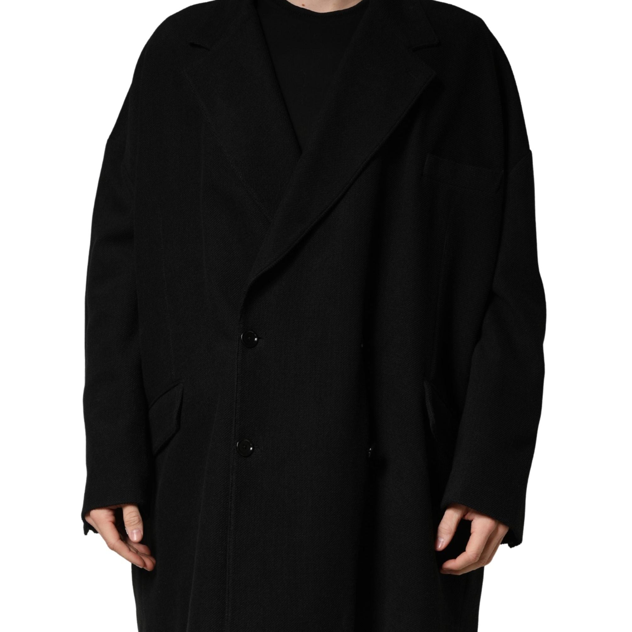 Dolce & Gabbana Black Double Breasted 2 Buttons Suit Jacket