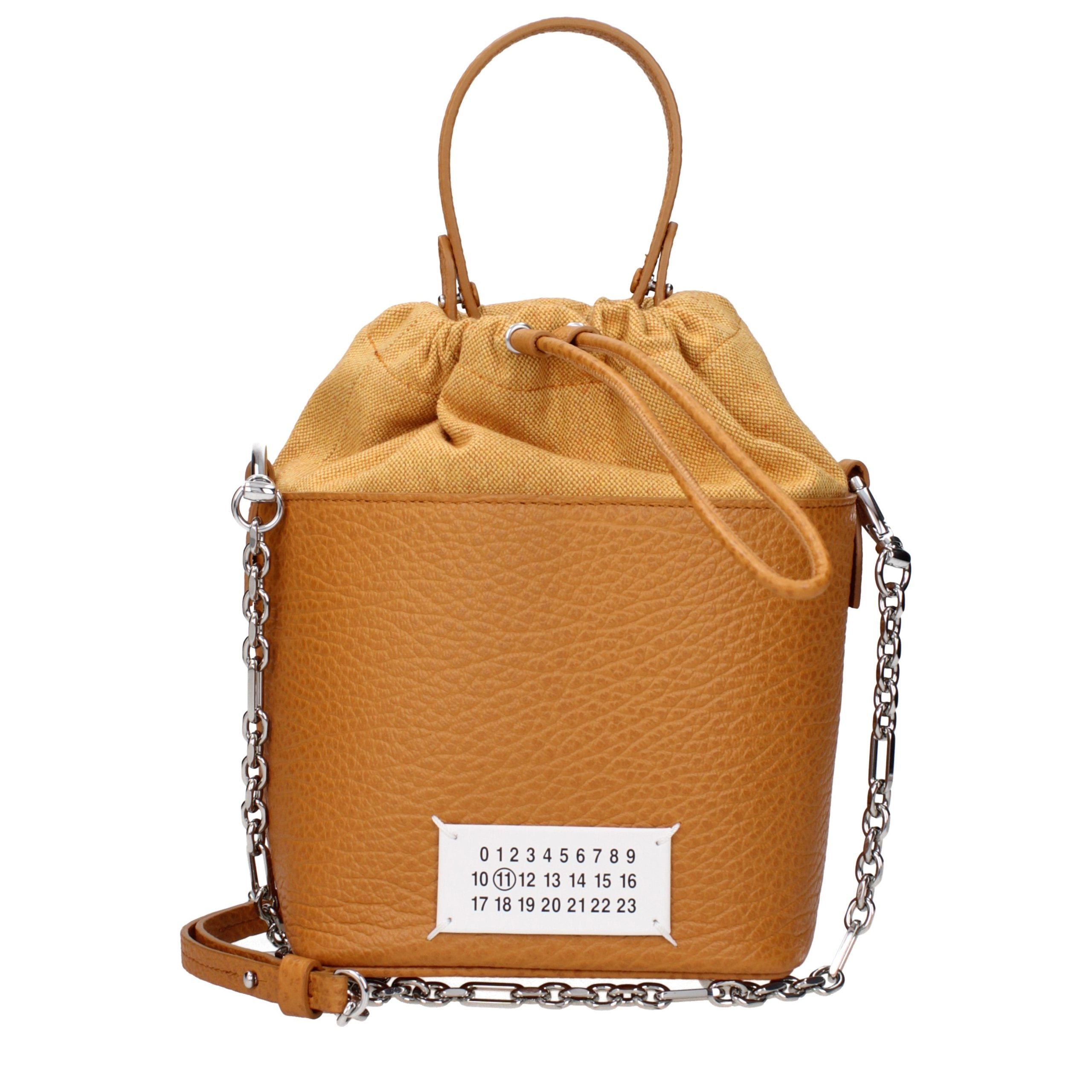 Maison Margiela Brown Leather Handbag