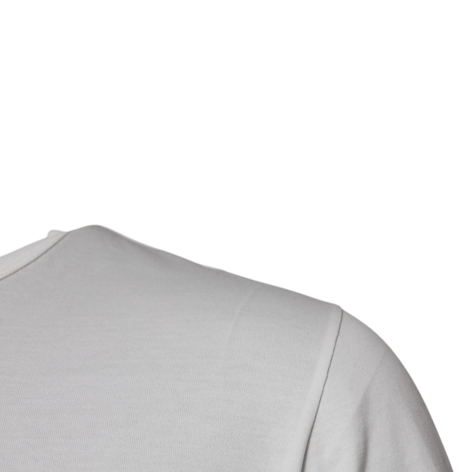 Dolce & Gabbana White Logo Plaque Cotton Crew Neck  T-shirt