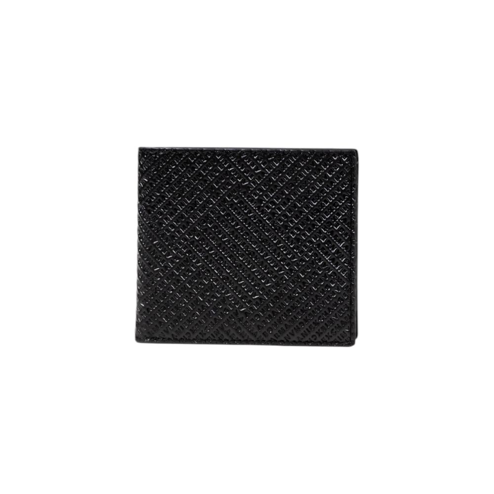 Armani Exchange Black Leather Wallet