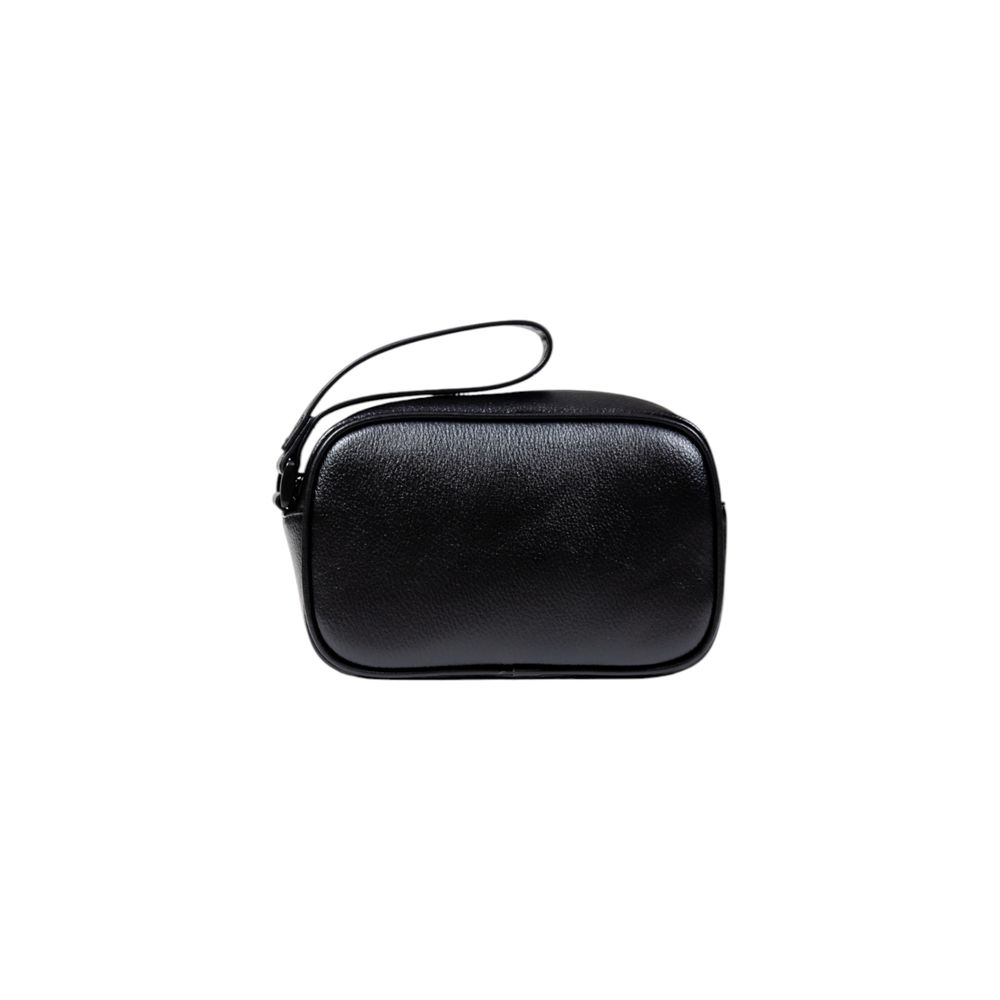 Armani Exchange Black Polyester Clutch Bag