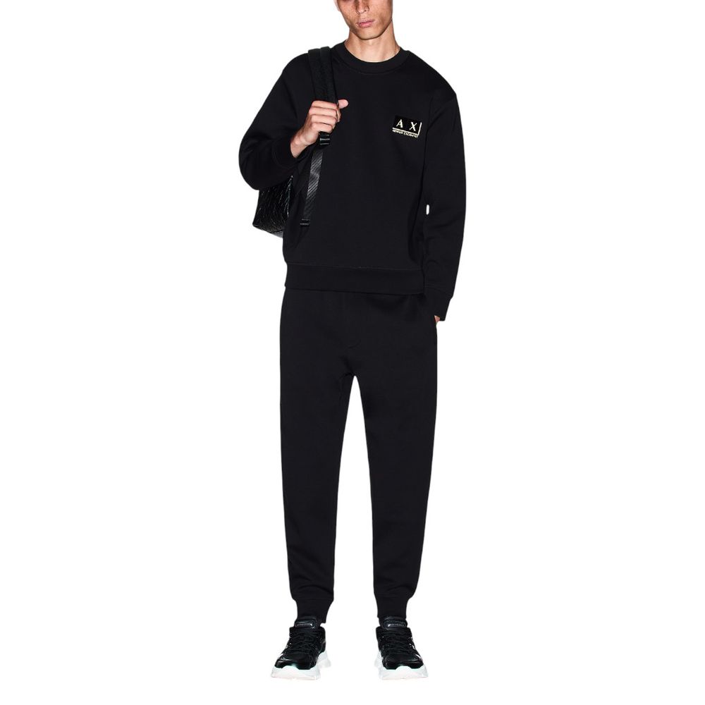 Armani Exchange Bicolor Cotton Joggers (Workout Pants)