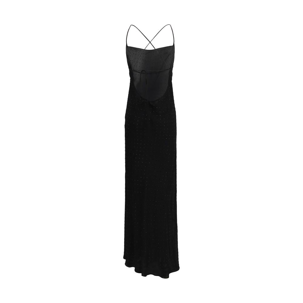 PINKO Black Polyester Casual Dress
