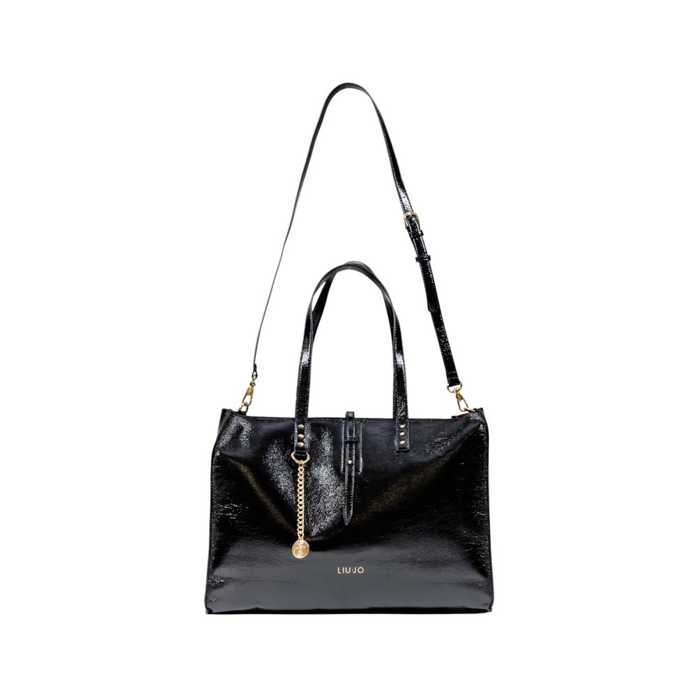 Liu Jo Black Polyethylene Handbag