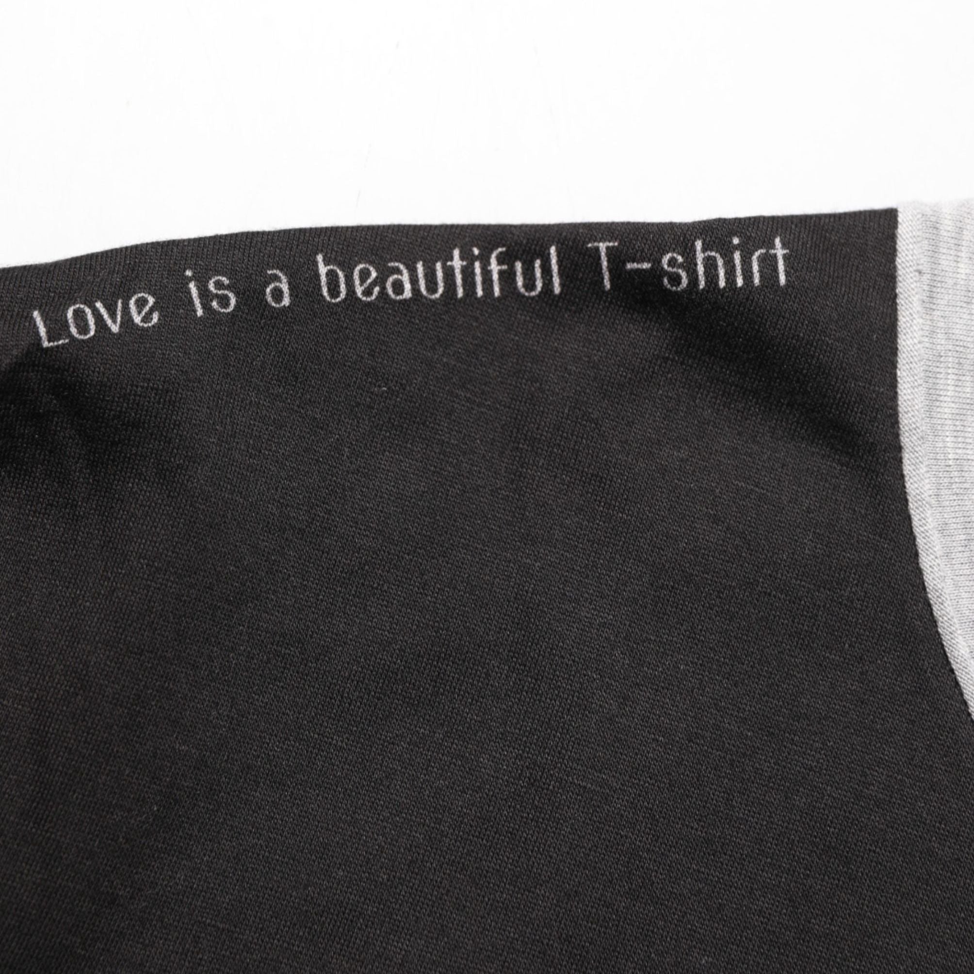 Dolce & Gabbana Black Two Tone DG Logo Print Cotton  T-shirt