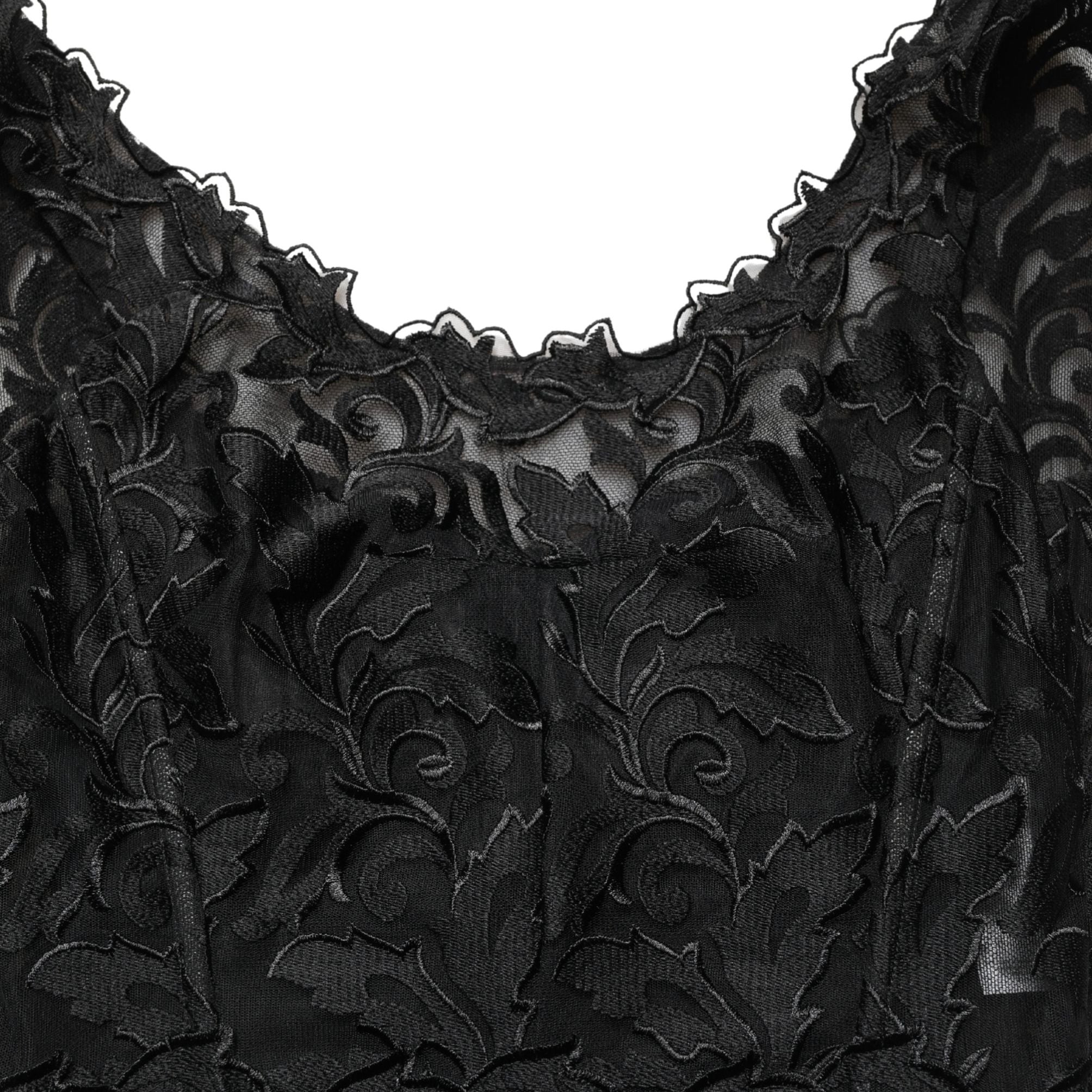Dolce & Gabbana Black Floral Lace Evening Long Gown Dress