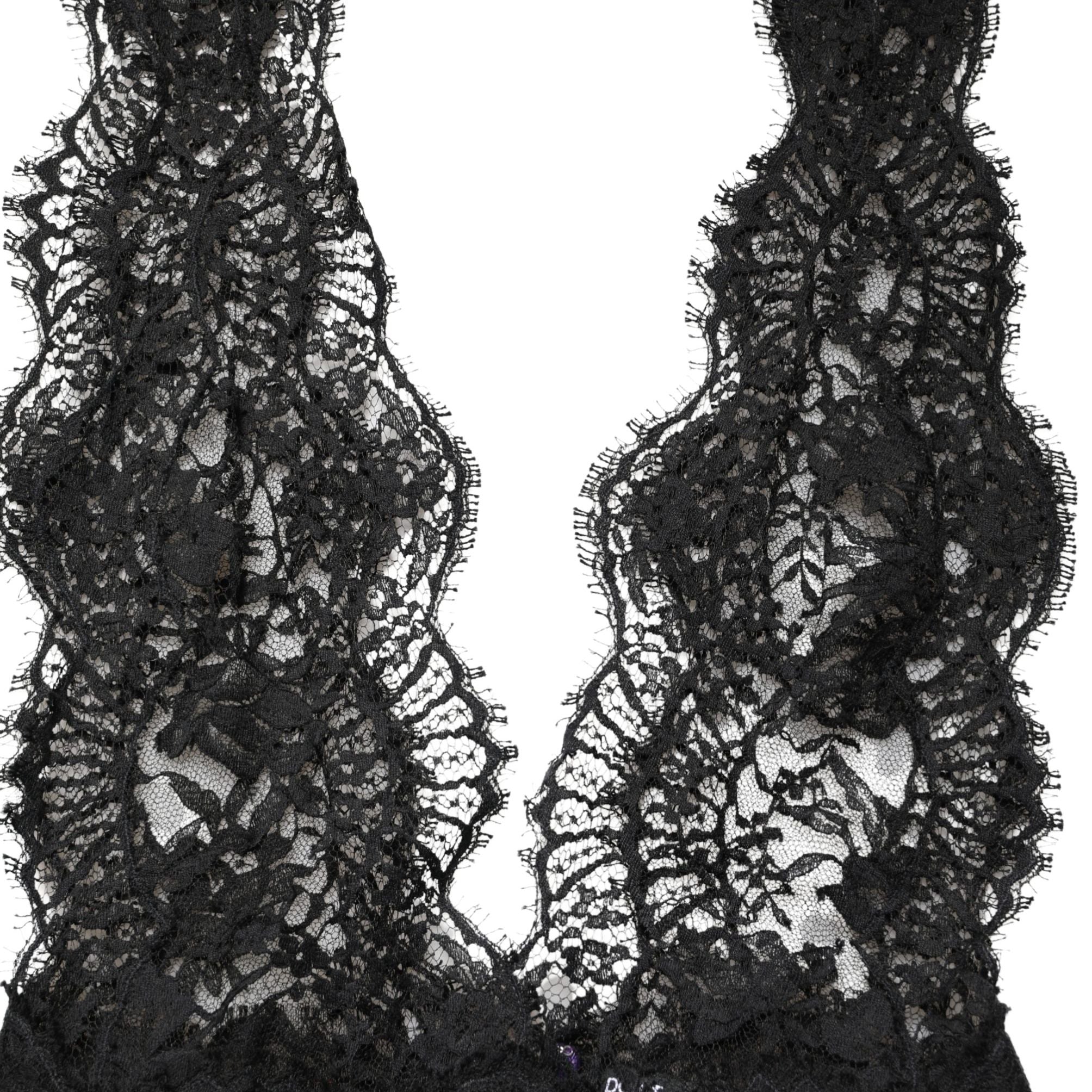 Dolce & Gabbana Multicolor Floral Lace Short Mini Sleeveless Dress