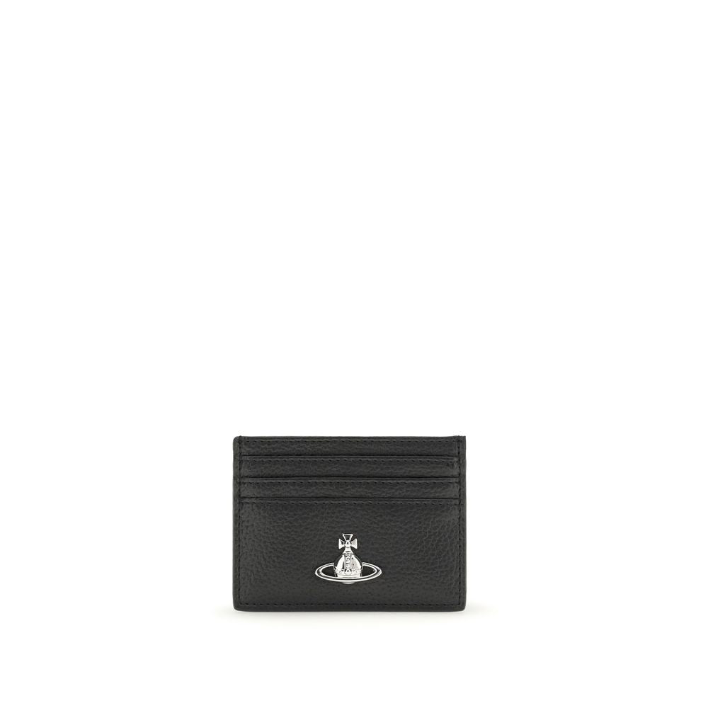 Vivienne Westwood Black Polyurethane Wallet