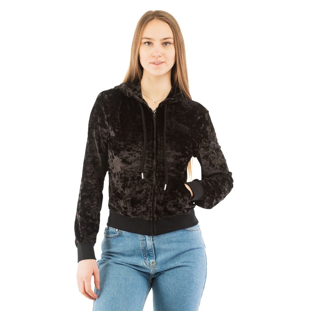 Moschino Black Polyester Sweatshirt