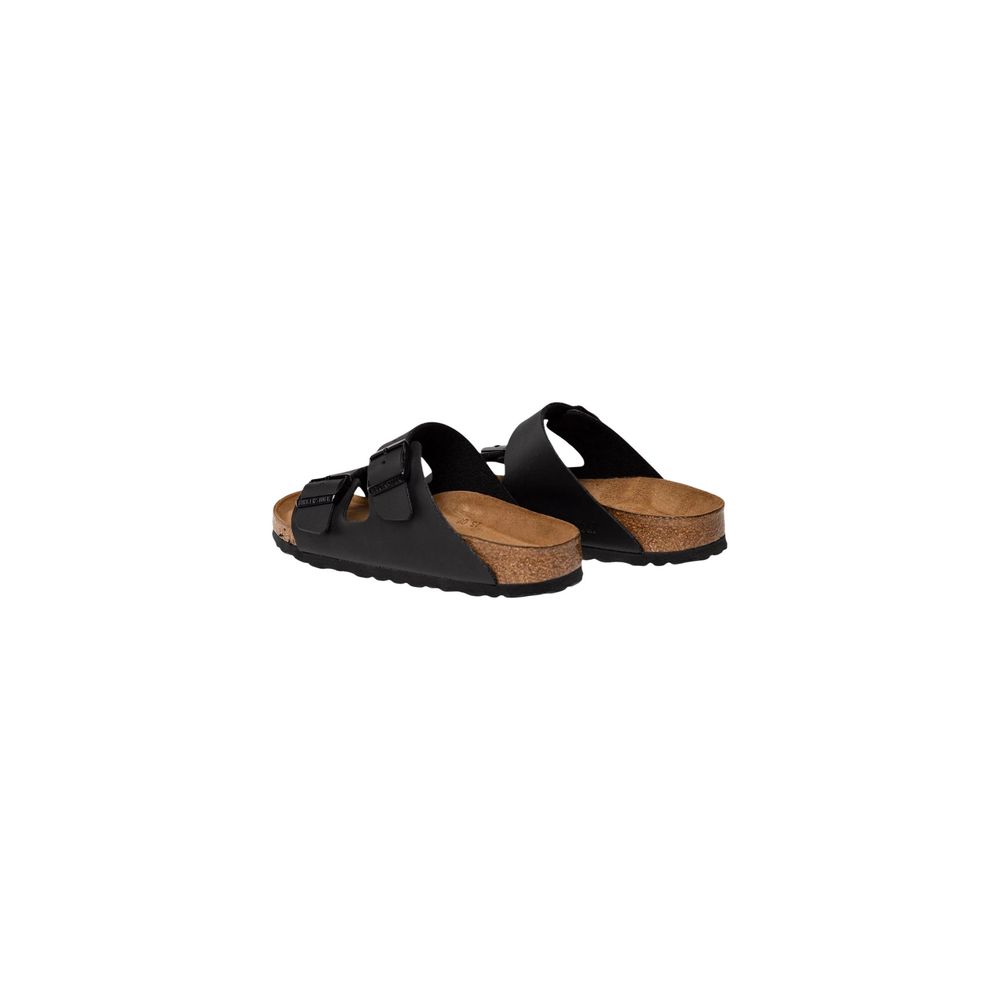 Birkenstock Black Synthetic Flat Sandals