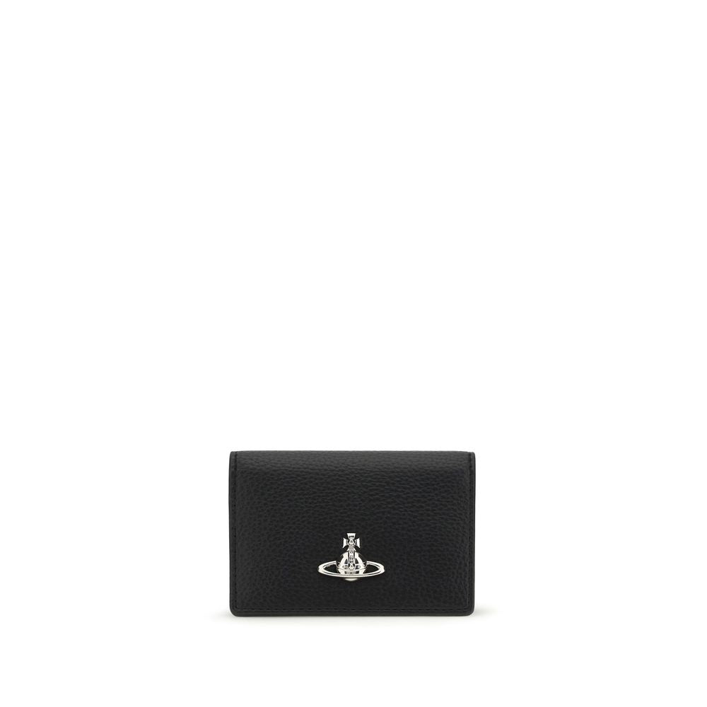 Vivienne Westwood Black Polyurethane Wallet