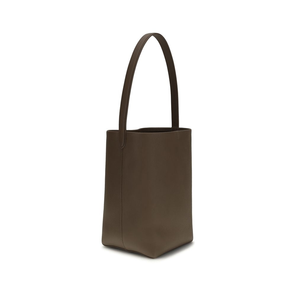 The Row Green Calf Leather Bos Taurus Shoulder Bag