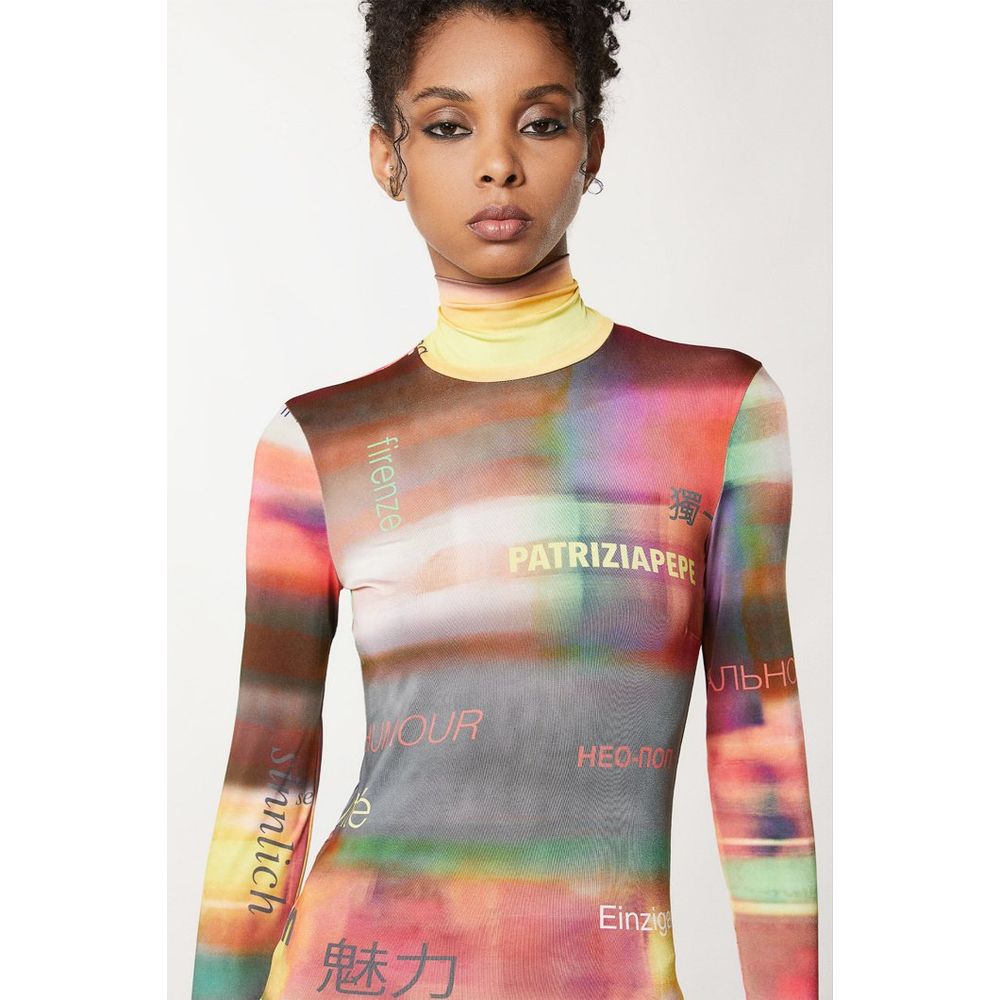 Patrizia Pepe Multicolor Polyester Casual Dress