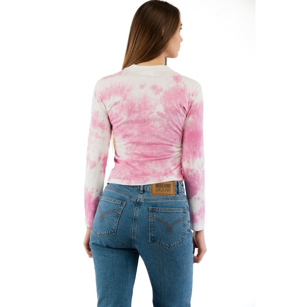 Moschino Multicolor Cotton Long Sleeve T-Shirt