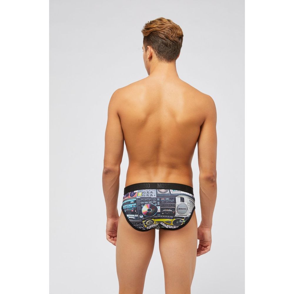 Moschino Multicolor Cotton Briefs