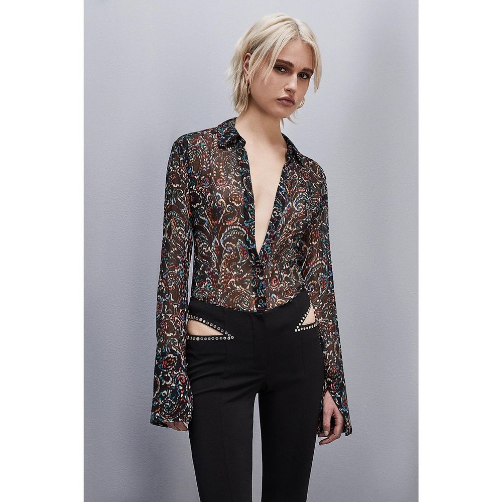 Patrizia Pepe Multicolor Viscose Blouse