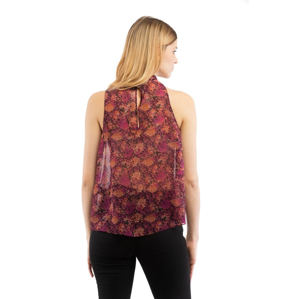 Patrizia Pepe Purple Polyester Blouse