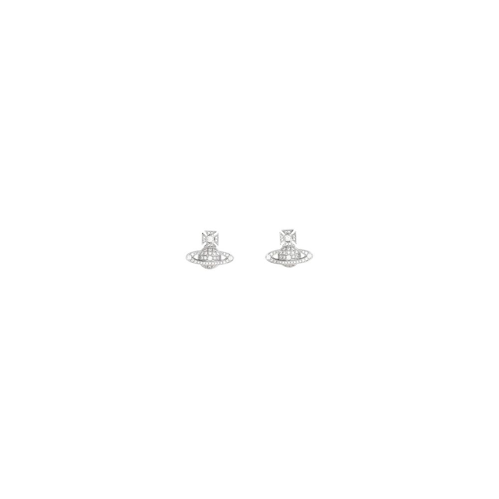 Vivienne Westwood Silver Brass Earrings