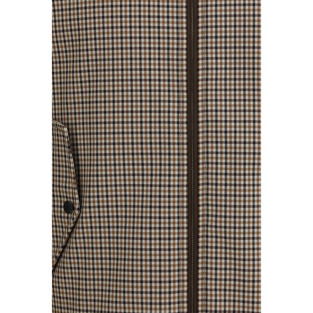 Moncler Brown Polyester Coat