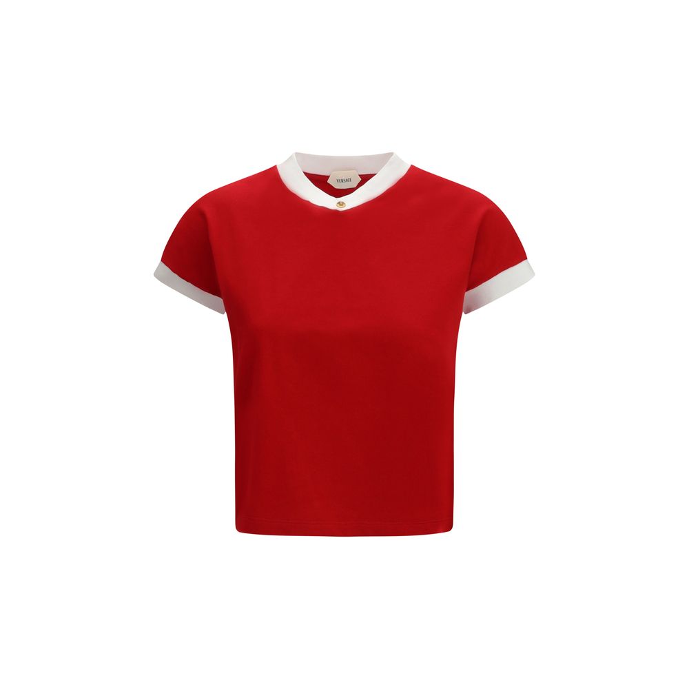Versace Multicolor Cotton T-Shirt