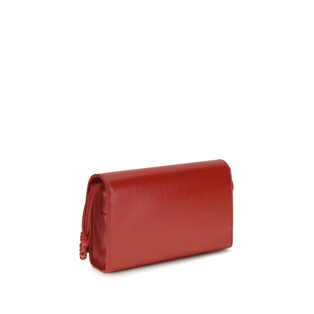 Jil Sander Black Calf Leather Bos Taurus Wallet