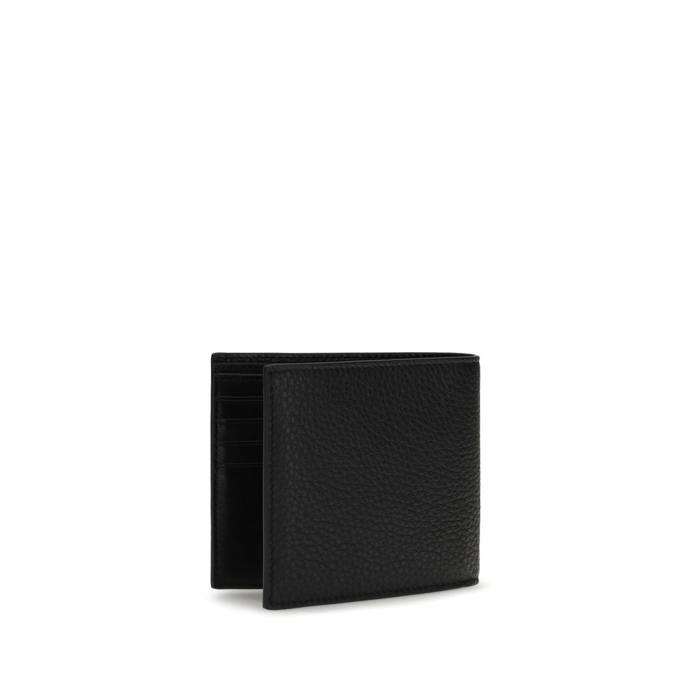 Balenciaga Black Calf Leather Bos Taurus Wallet