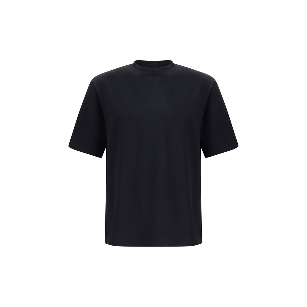 Cruciani Black Cotton T-Shirt
